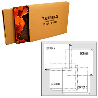PICTURE BOXES 8 SETS (6)30X40" (2)40X60"