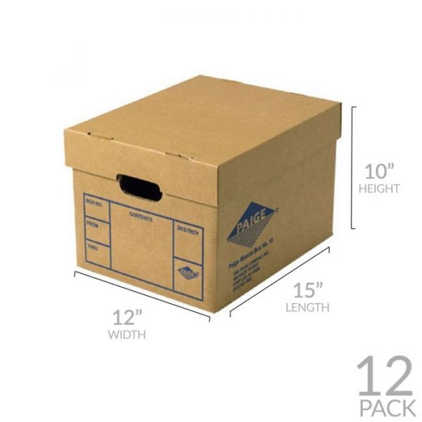 MIRACLE FILE BOXES 12 PACK